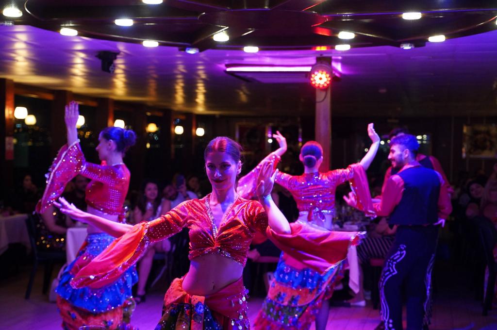 BOSPHORUS DINNER CRUISE & TURKISH NIGHT SHOW (SHARING STANDARD TABLE NON ALCOHOL)